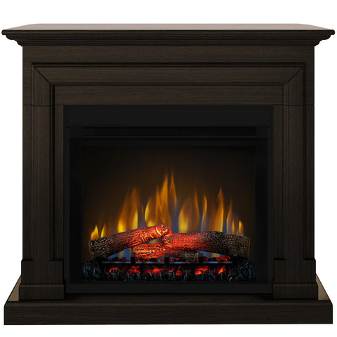 Semineu electric DIMPLEX Barcelona Wenge cu focar electric 3D Optiflame XHD28 si sunet