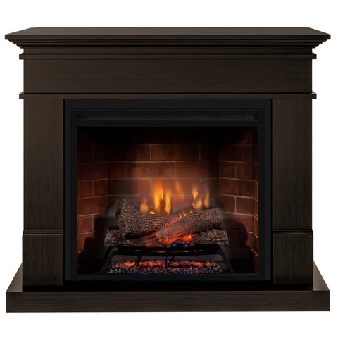 Semineu electric DIMPLEX Lisabona Premium Wenge - cu focar electric 3D Revillusion 30" cu sunet