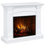 Semineu electric DIMPLEX Alabaster Alb cu focar electric 3D Revillusion 30 si sunet