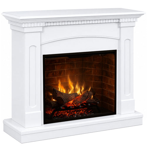 Semineu electric DIMPLEX Alabaster Alb cu focar electric 3D Revillusion 30 si sunet