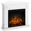 Semineu electric DIMPLEX London Drept/Colt Alb cu focar electric 3D Optiflame XHD28 si sunet