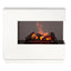 Semineu electric DIMPLEX Zen Alb cu focar 3D Opti-Myst FDX-CH400 si sunet